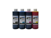 4x250ml d'encre noir mat, cyan, magenta, jaune pour HP 72, 711, 712, 761